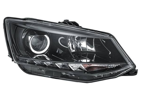 HELLA 1EL 011 824-221 DE/Doppelscheinwerfer/Halogen-Hauptscheinwerfer - rechts - für u.a. Skoda Fabi