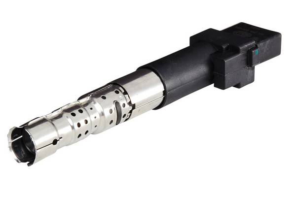 HELLA 5DA 358 000-001 Zündspule - 12V - 4-polig - Kerzenschachtzündspule - gesteckt