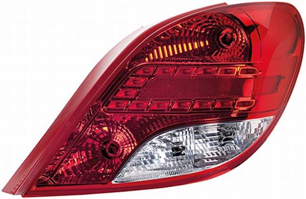 HELLA 2VA 354 673-021 Heckleuchte - LED - rechts - für u.a. Peugeot 207 (Wa_, Wc_)