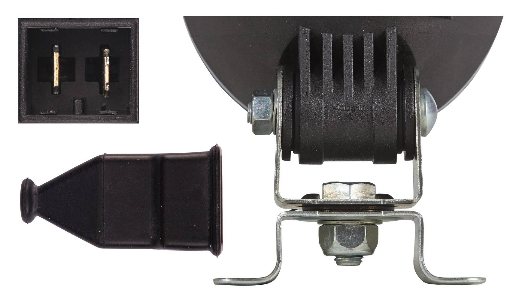 HELLA 1GM 996 134-081 Halogen-Arbeitsscheinwerfer - Mega Beam - 12/24V - Anbau - stehend - Geländeau-4