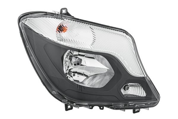 HELLA 1ED 011 030-121 FF/Halogen-Hauptscheinwerfer - rechts - für u.a. MB Sprinter 3,5-T Box (906)