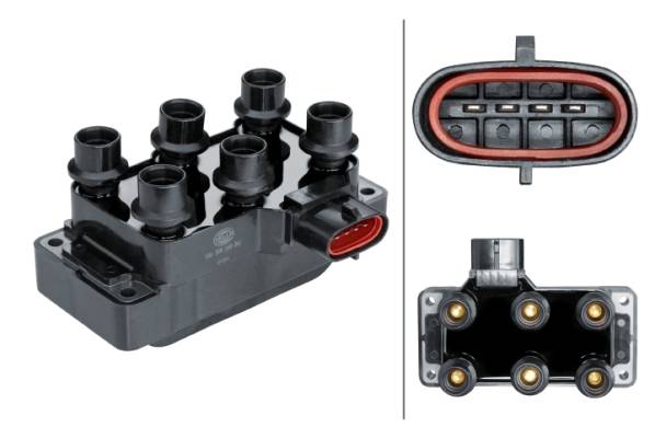 HELLA 5DA 358 168-301 Zuendspule-1