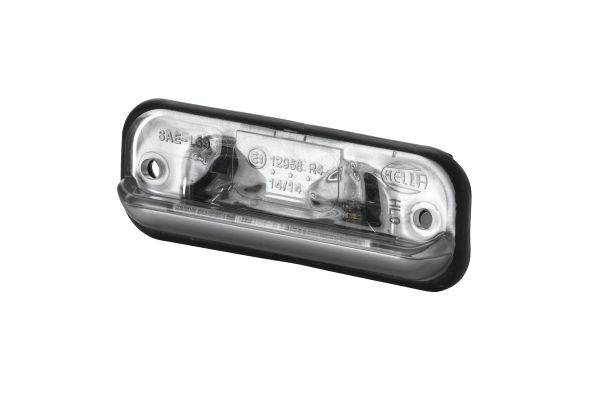 HELLA 2KA 001 378-207 Kennzeichenleuchte - 12V - Einbau - links/rechts-2