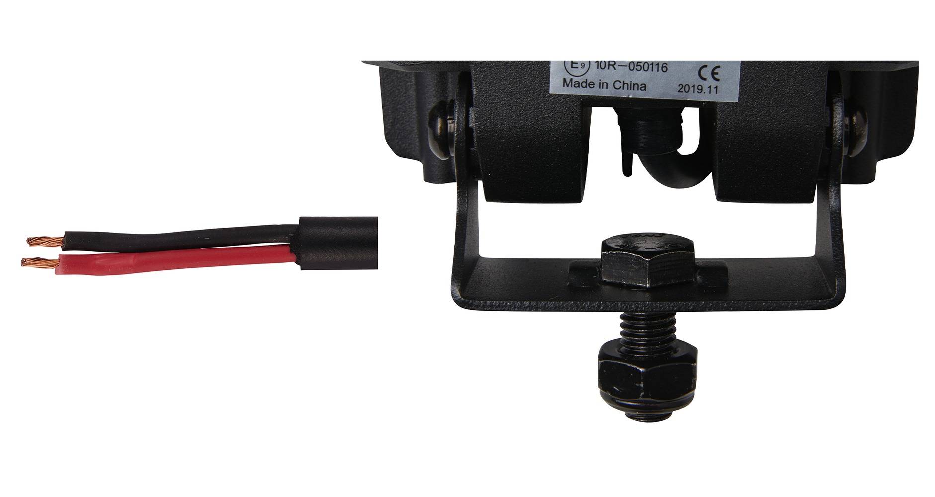 HELLA VALUEFIT LED-Arbeitsscheinwerfer - TS3000 - 12/24V - eckig - 3000lm - Anbau/ge - 1GA 357 112-002-2