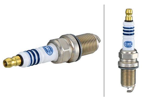 HELLA 8EH 188 706-061 Zündkerze - Iridium Pro IM7RC-11P - SW: 16 - Gewindelänge: 19mm - Außengewinde-1