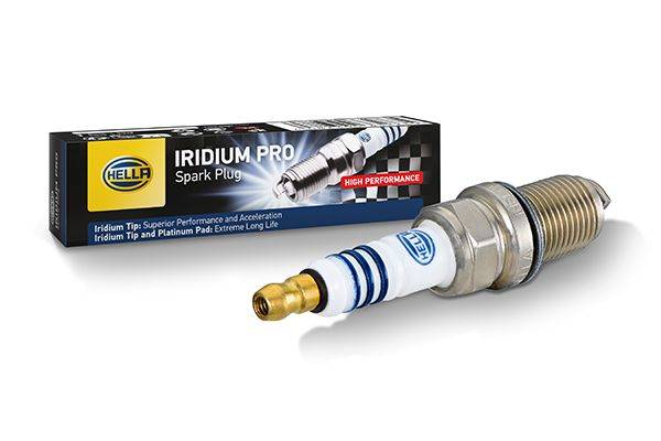 HELLA 8EH 188 706-061 Zündkerze - Iridium Pro IM7RC-11P - SW: 16 - Gewindelänge: 19mm - Außengewinde-2