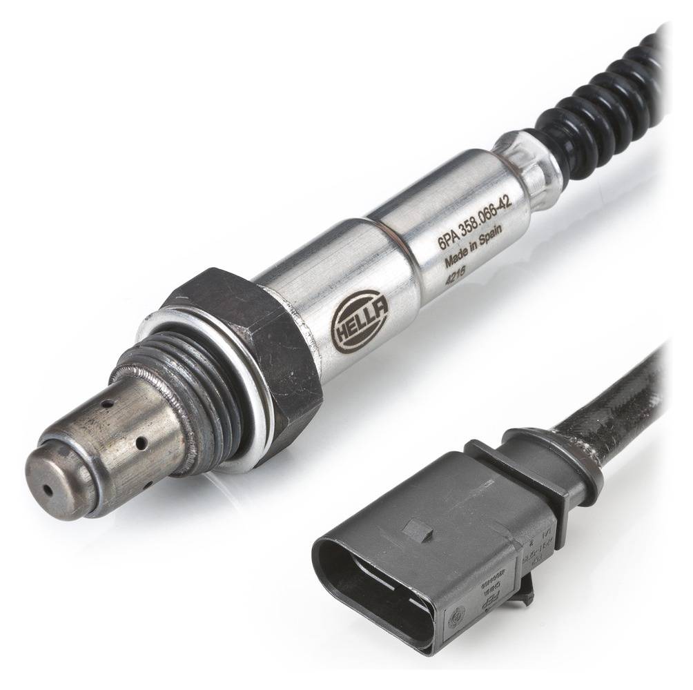 HELLA 6PA 358 066-421 Lambdasonde - 4-polig - Kabel: 750mm-3