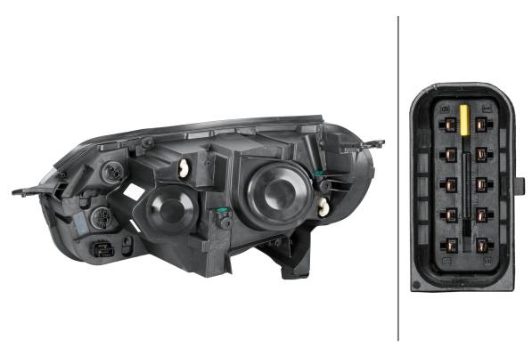 HELLA 1EL 354 851-021 Halogen-Hauptscheinwerfer - rechts - für u.a. Toyota Proace Box (Mdz_)-0