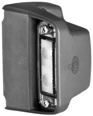 HELLA 2KA 012 271-077 Kennzeichenleuchte - 12/24V - Anbau - Kabel: 1300mm - 2-polig - Menge: 36-4