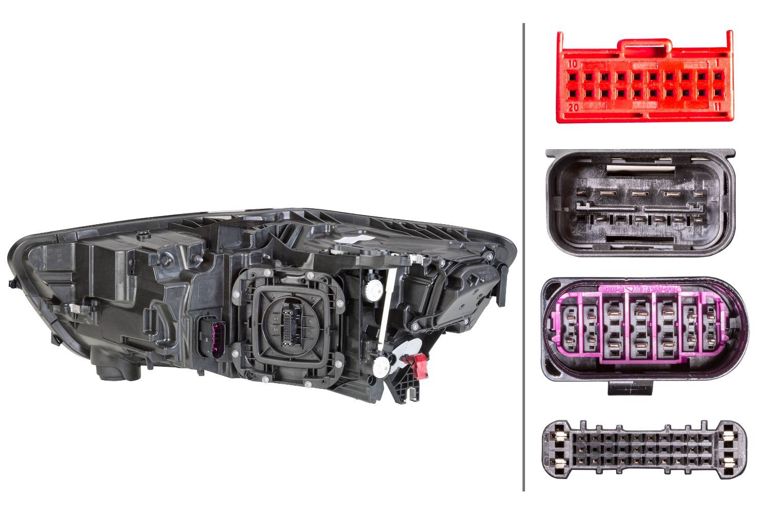 HELLA 1EX 012 976-121 LED-Hauptscheinwerfer - rechts - für u.a. Audi (Faw) A6L (C7, 4X8, 4Xl)-1