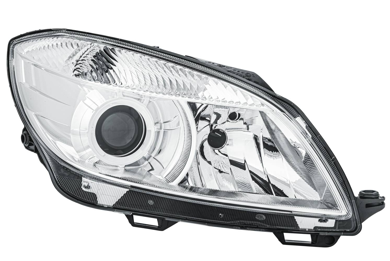 HELLA 1EL 010 417-381 DE/FF/Halogen-Hauptscheinwerfer - rechts - für u.a. Skoda Fabia II (542)-0