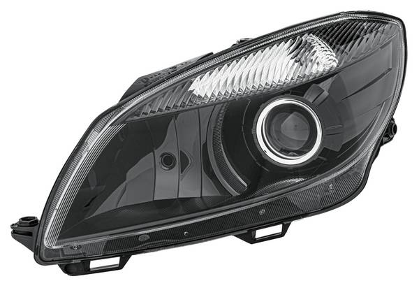 HELLA 1EL 010 417-491 DE/FF/Halogen-Hauptscheinwerfer - links - für u.a. Skoda Fabia II (542)