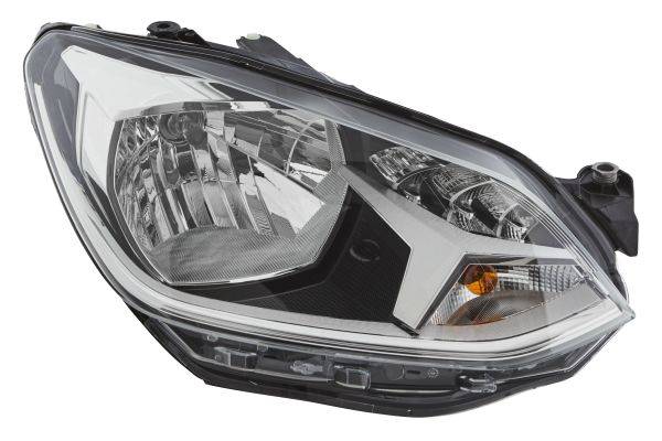HELLA 1EL 012 644-021 FF/Halogen-Hauptscheinwerfer - rechts - für u.a. VW Up (121, 122, Bl1, Bl2, Bl-1