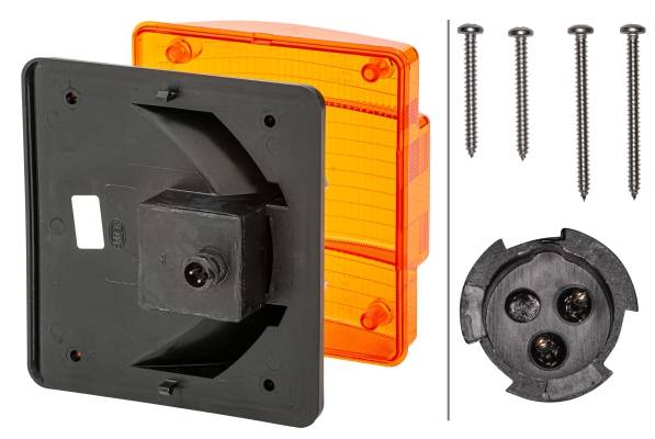 HELLA 2BA 007 839-001 Blinkleuchte - gelb - links/rechts-2