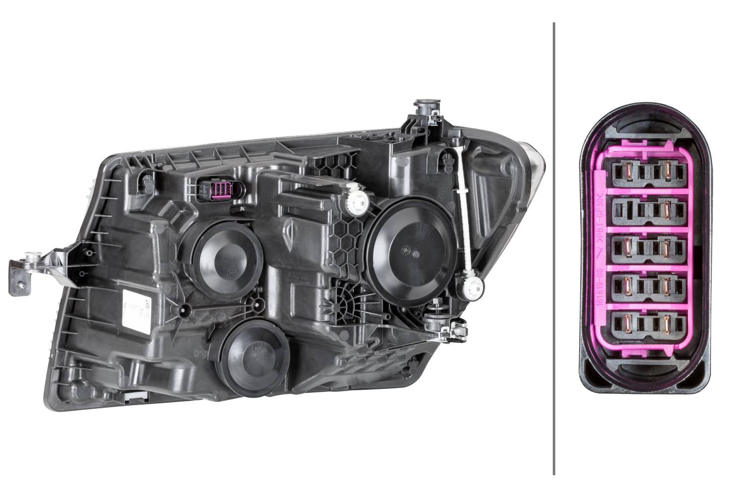 HELLA 1LB 012 830-041 FF-Hauptscheinwerfer - rechts - für u.a. VW Crafter Box (Sy_, Sx_)-1