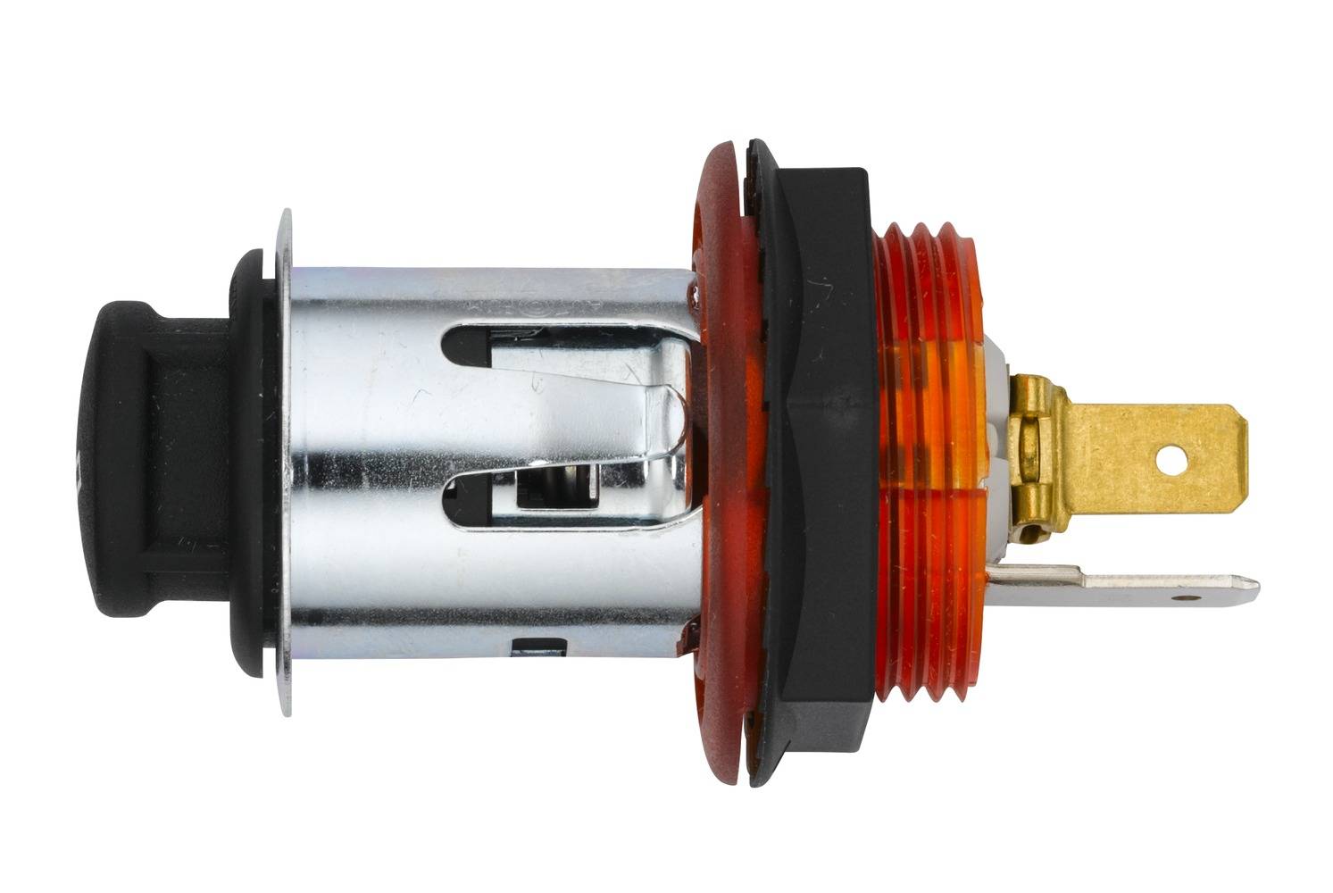 HELLA 8EZ 008 021-041 Zigarettenanzünder - 12V - Einbau - Stecker: Flachstecker - rot-3