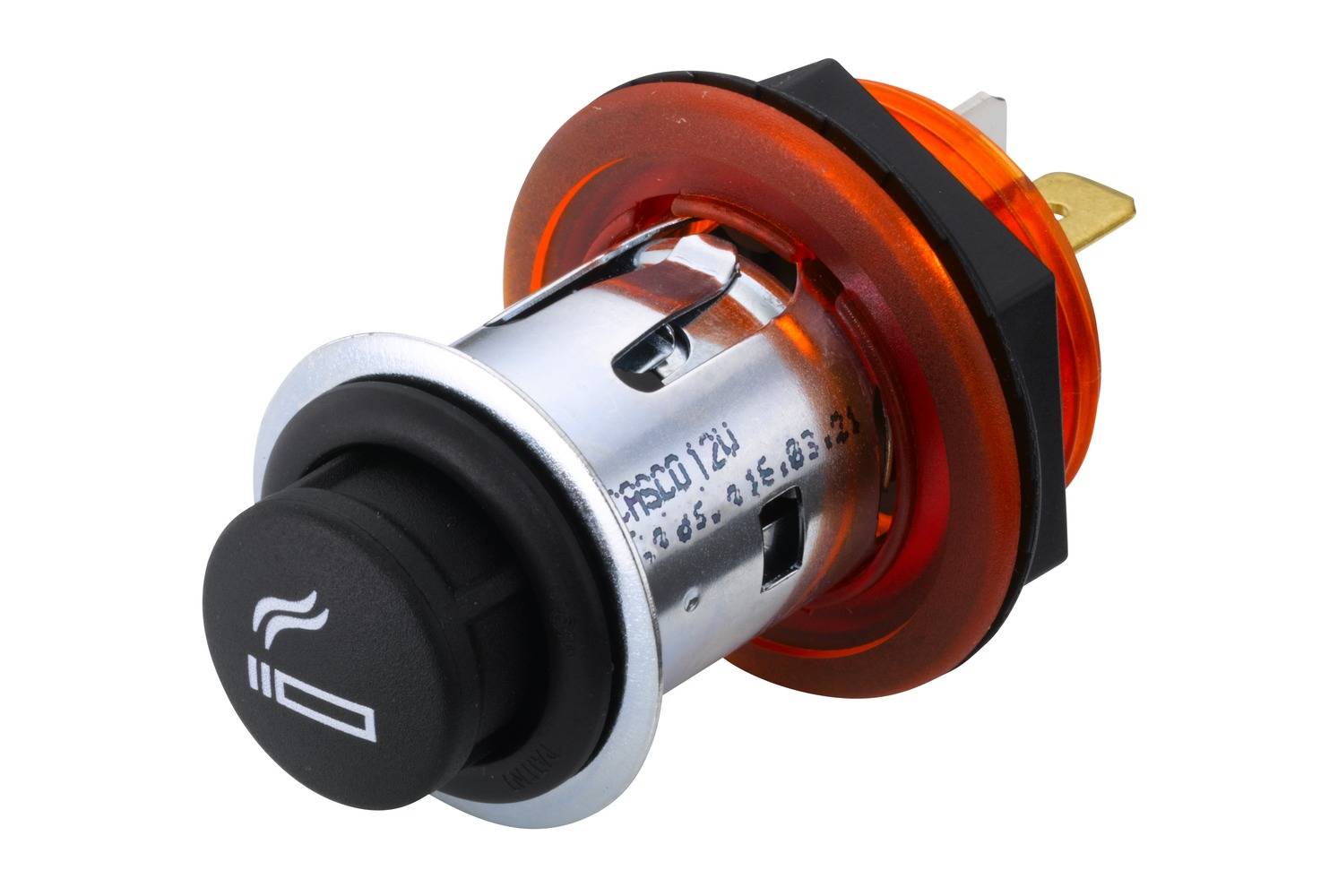 HELLA 8EZ 008 021-041 Zigarettenanzünder - 12V - Einbau - Stecker: Flachstecker - rot-4