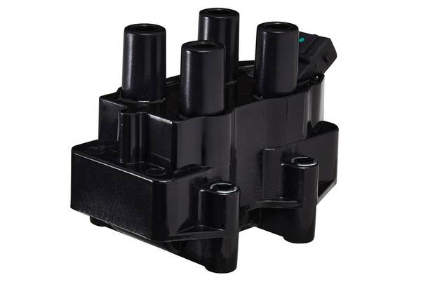 HELLA 5DA 358 000-291 Zündspule - 12V - 4-polig - Blockzündspule - geschraubt