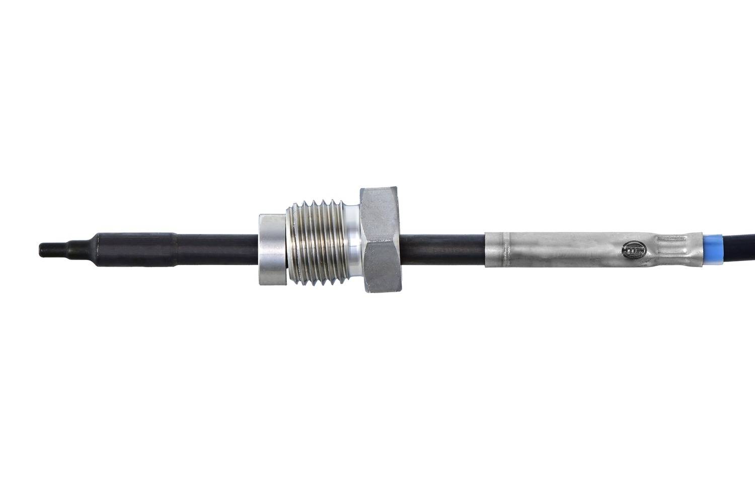 Sensor Abgastemperatur geschraubt 2-polig 560 mm Kabel HELLA für u.a. DAF CF-3