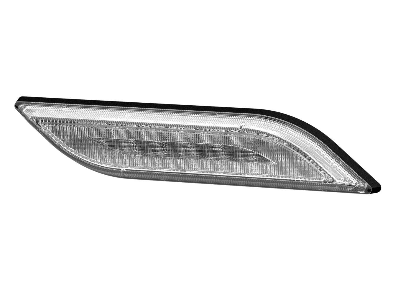 HELLA 2BA 013 332-101 Blinkleuchte - Shapeline Style Slim - LED - 12/24V - Anbau - Lichtscheibenfarb-1