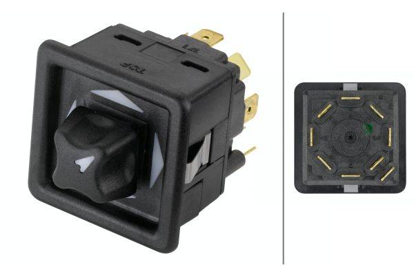HELLA 6GM 500 212-012 Schalter - Druckbetätigung - 12V-2