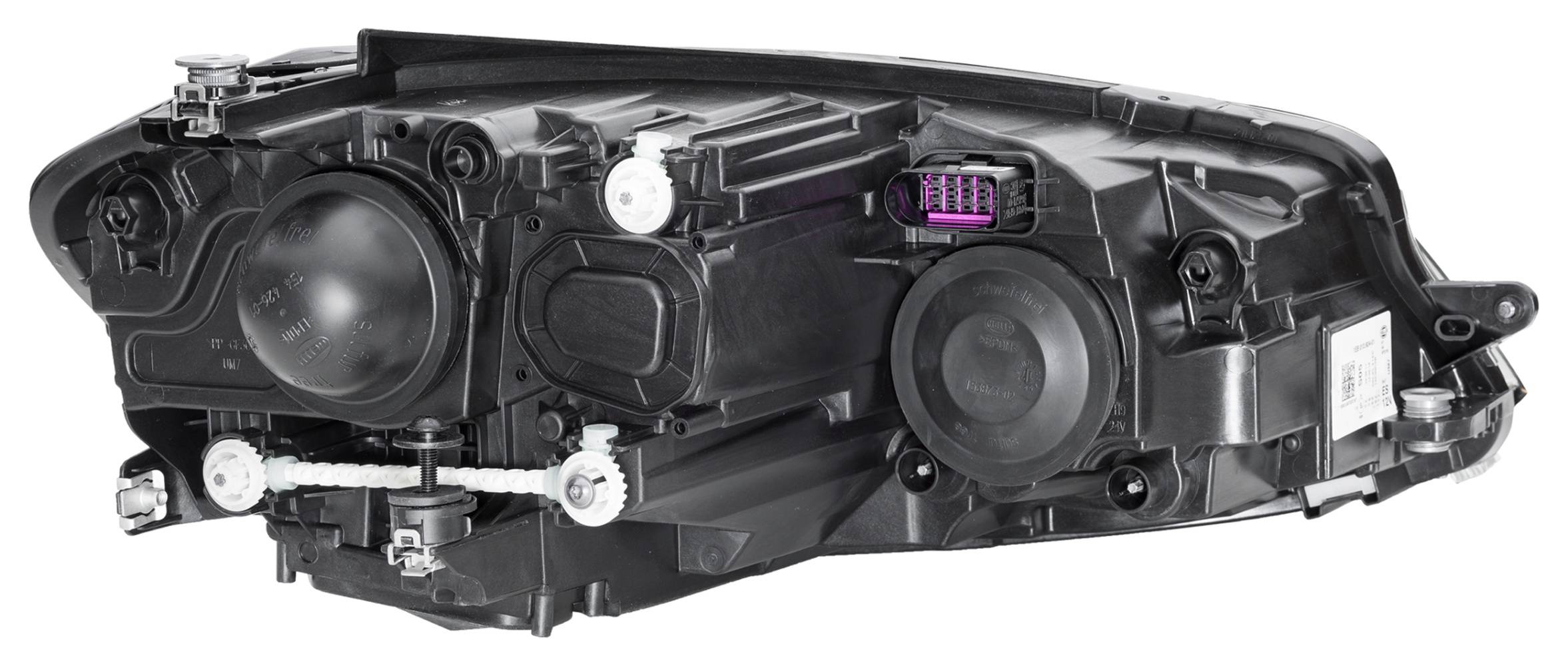 HELLA 1EB 013 924-011 FF/Halogen-Hauptscheinwerfer - links - für u.a. VW (Faw) Golf VII (Bn1, Bn2, C-3