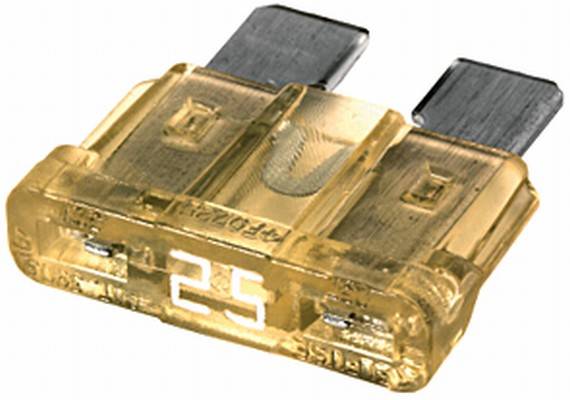 HELLA 8JS 711 689-821 Sicherung - ATO - 25A - weiß - Menge: 5-4