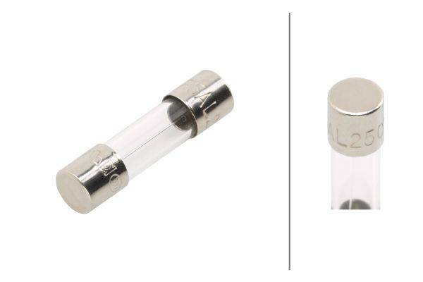 HELLA 8JS 713 550-801 Sicherung - Glassicherung - 5A - glasklar - Menge: 10-1