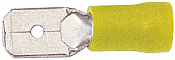 HELLA 8KW 744 700-003 Leitungsverbinder - gelb - von: 4.0mm² - bis: 6.0mm² - Flachstecker - 6,3 x 0,-2