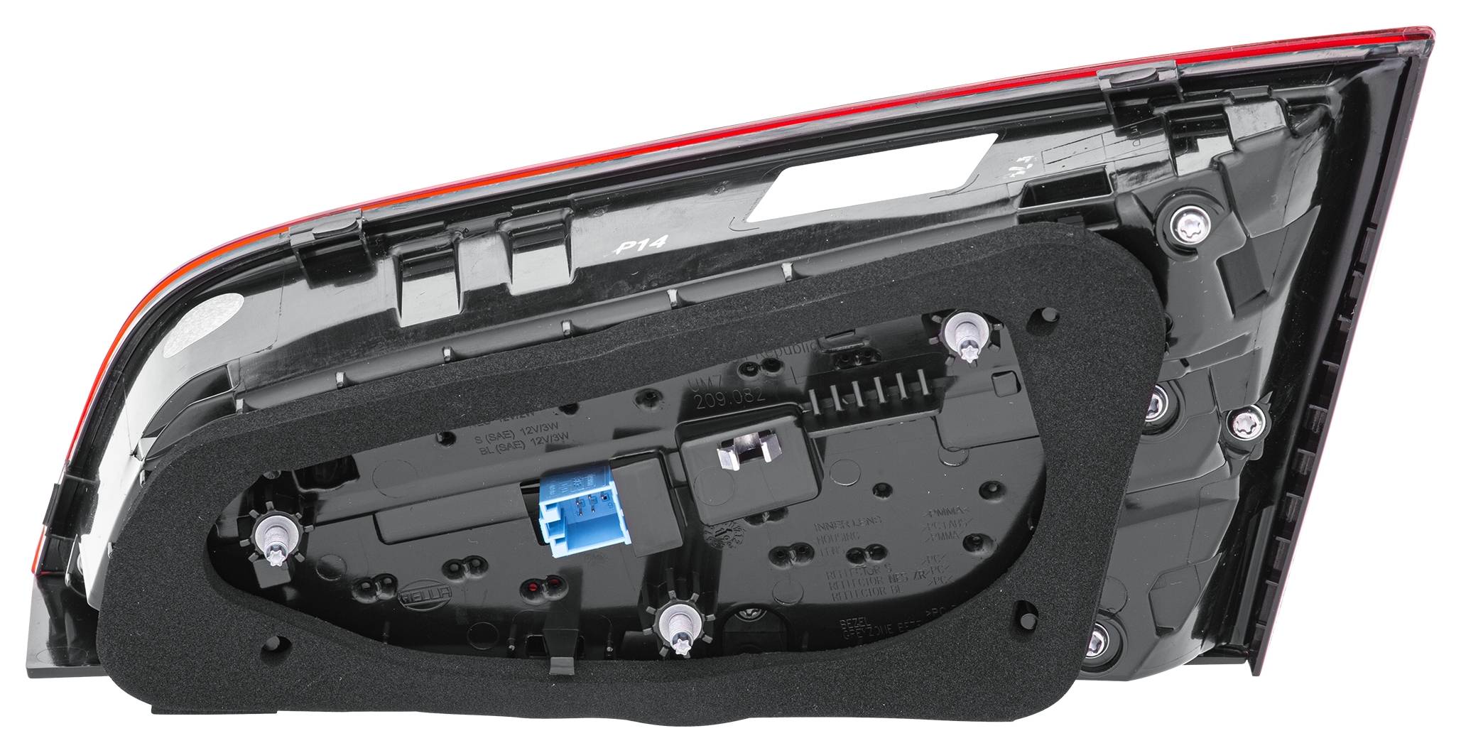 HELLA 2SV 012 837-131 Heckleuchte - LED - innerer Teil - links - für u.a. Audi A3 Sportback (8Va, 8V-3