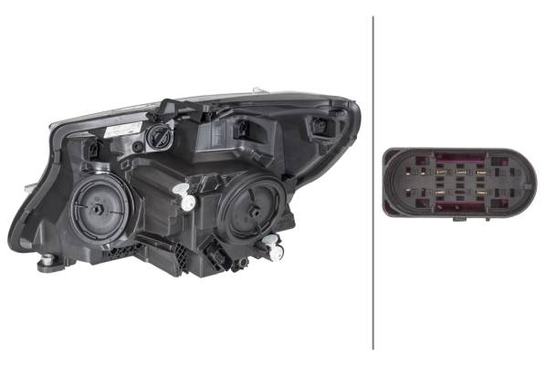 HELLA 1EL 011 284-881 FF/Halogen-Hauptscheinwerfer - rechts - für u.a. MB V-Class (W447)-0