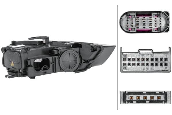 HELLA 1EL 354 840-011 Bi-Xenon/LED-Hauptscheinwerfer - links - für u.a. Audi (Faw) Q3 (84B, 84G)-0