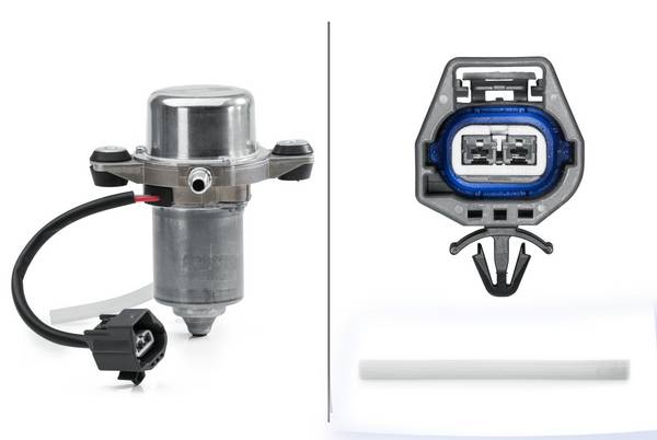 HELLA 8TG 008 924-701 Unterdruckpumpe, Bremsanlage - 12V - 2-polig - elektrisch