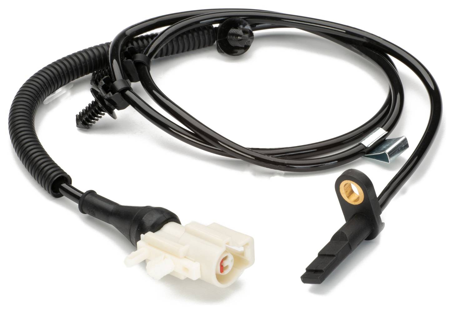 HELLA 6PU 230 040-511 Sensor, Raddrehzahl - 2-polig - hinten - Kabel: 1063mm - mit Halter-3