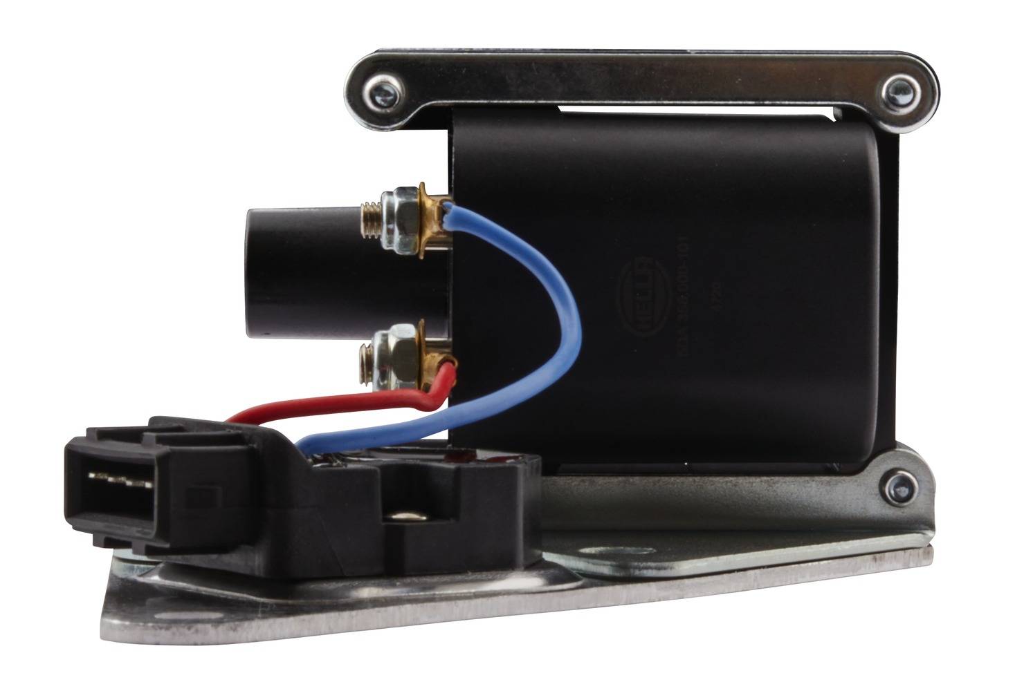 HELLA 5DA 358 000-101 Zündspule - 12V - 4-polig - Verteilerzündspule - geschraubt-3