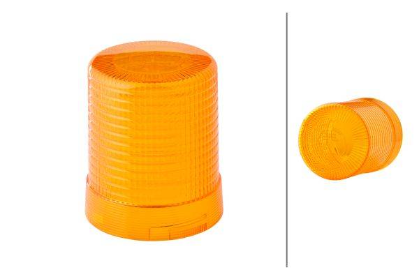 Lichtscheibe Rundumkennleuchte gelb amber HELLA für u.a. DAF-1
