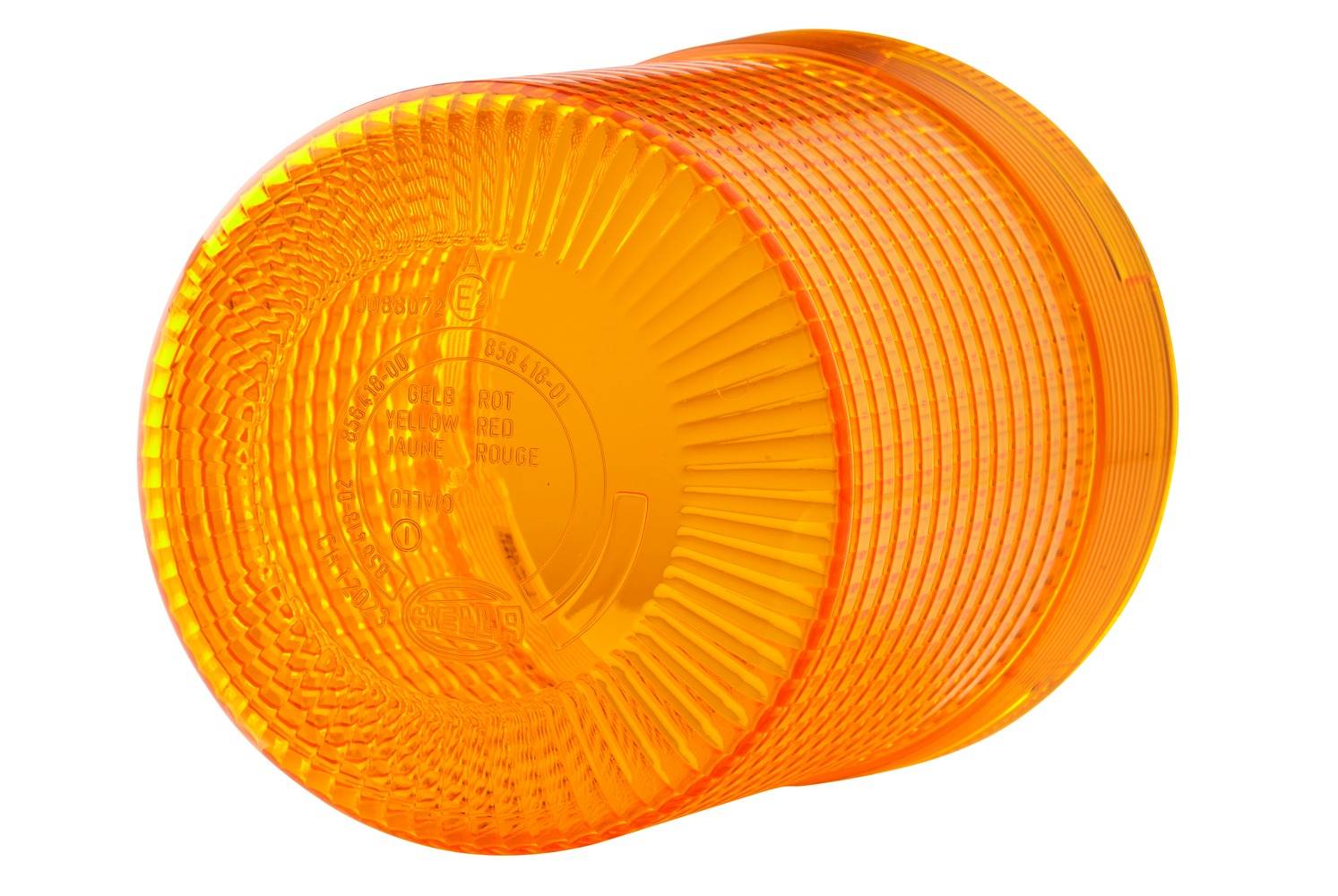 Lichtscheibe Rundumkennleuchte gelb amber HELLA für u.a. DAF-2