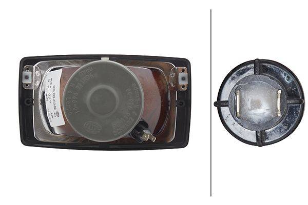 HELLA 1AB 006 213-027 Halogen-Hauptscheinwerfer - Modul 6213 - 12/24V - Referenzzahl: 10 - Einbau --1