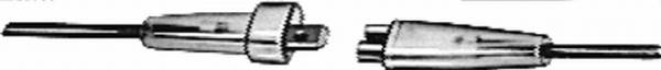 HELLA 8KX 707 925-003 Leitungsverbinder - Querschnitt [mm²]: 6.3mm² - Flachsteckhülse-3
