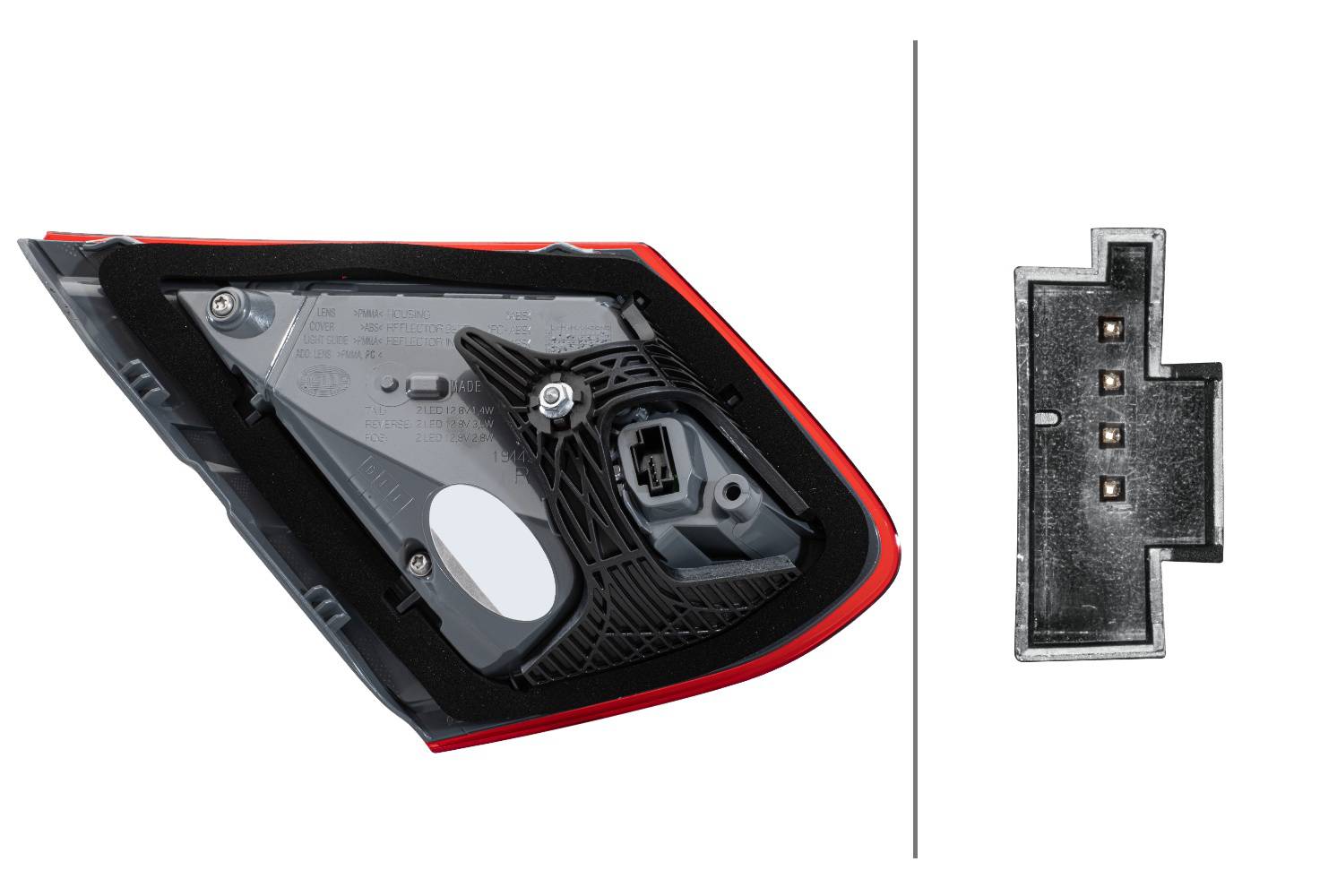HELLA 2TZ 011 787-221 Heckleuchte - LED - innerer Teil - rechts - für u.a. MB C-Class Coupe/Conv (C2-1