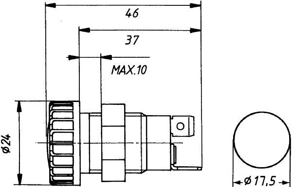 HELLA 2AA 008 594-001 Kontrollleuchte - Halogen - 12/24V - H - geschraubt-4