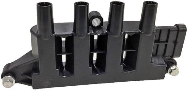 HELLA 5DA 358 000-271 Zündspule - 12V - 6-polig - Blockzündspule - geschraubt-2