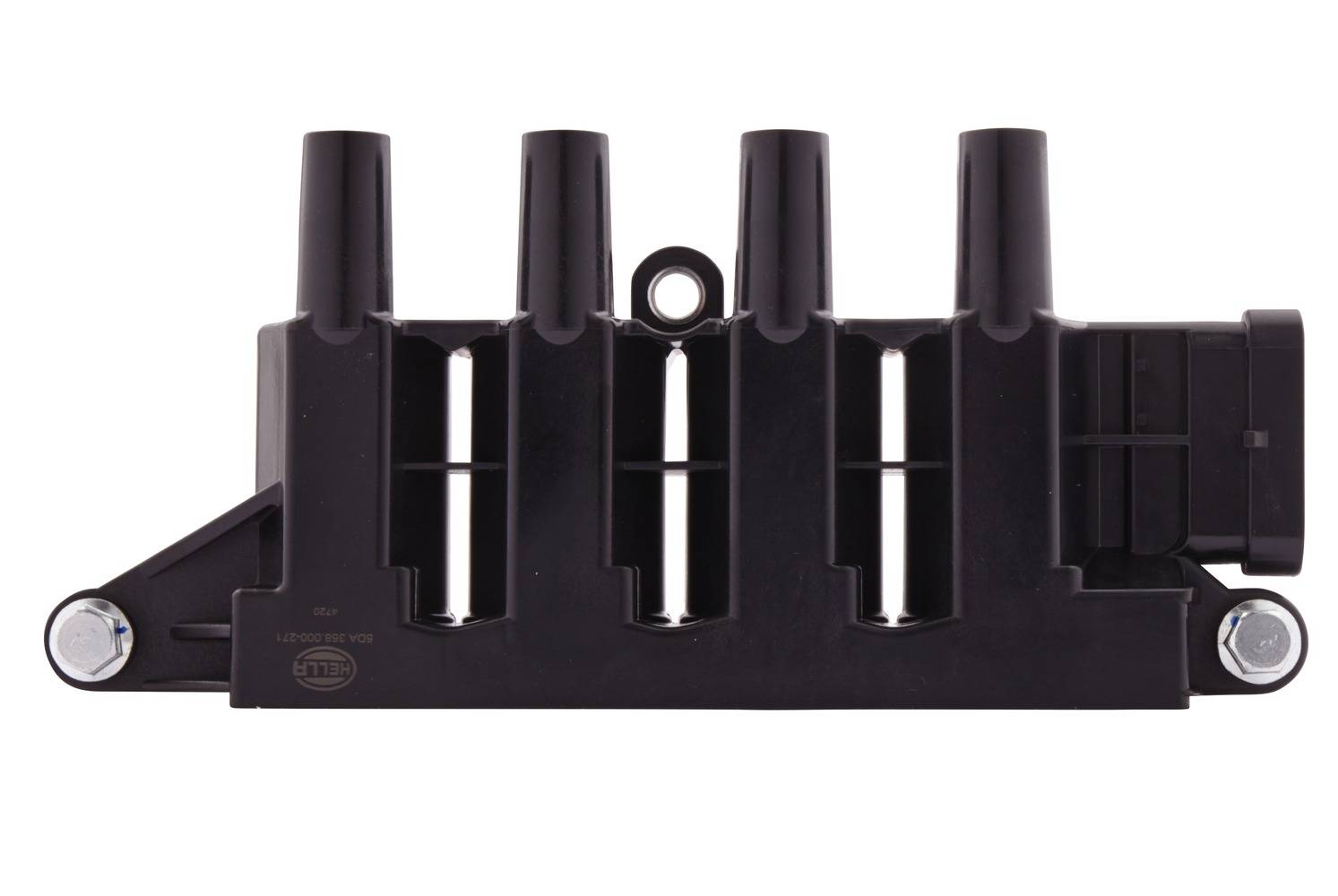 HELLA 5DA 358 000-271 Zündspule - 12V - 6-polig - Blockzündspule - geschraubt-4