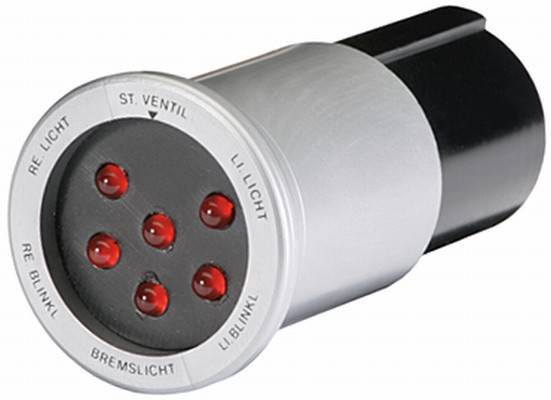 HELLA 8PD 004 508-011 Prüfgerät, Anhängersteckdose - 24V-2