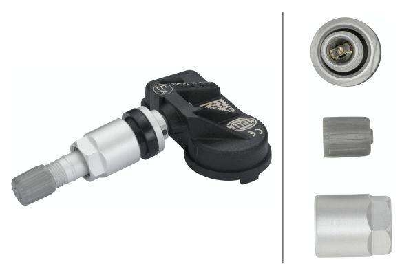 Radsensor Reifendruck-Kontrollsystem 4 Nm HELLA für u.a. MITSUBISHI ECLIPSE-1