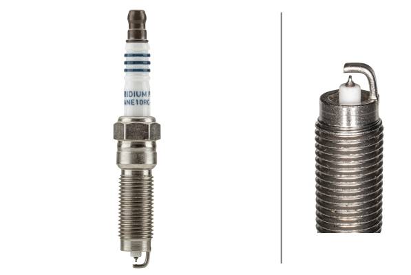 Zündkerze 1-Masseelektrode 12 20 Nm HELLA für u.a. FORD KUGA-1