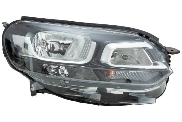 HELLA 1EL 354 853-021 Halogen-Hauptscheinwerfer - rechts - für u.a. Citroën Jumpy Box (V_)-1