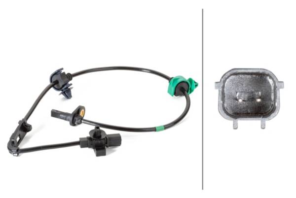 HELLA 6PU 230 040-101 Sensor, Raddrehzahl - 2-polig - vorne