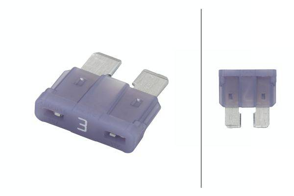 HELLA 8JS 711 683-821 Sicherung - ATO - 3A - lila - Menge: 5-1