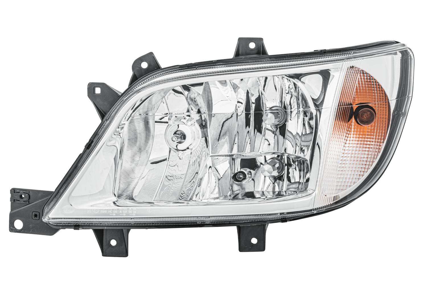 HELLA 1EH 246 047-051 Halogen-Hauptscheinwerfer - links - für u.a. MB Sprinter 3-T Platform/Chassis-0